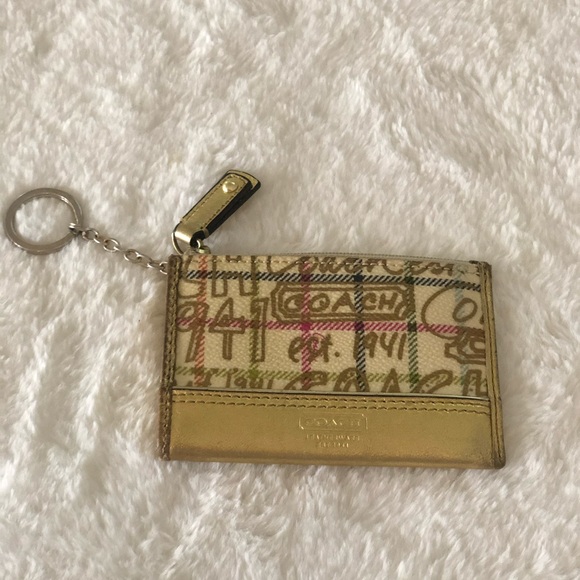 Coach Accessories Coach Card Holder Key Chain Poshmark